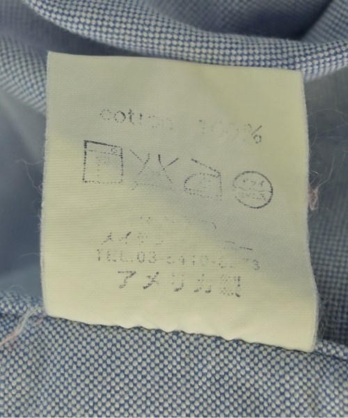 INDIVIDUALIZED SHIRTS（インディビジュアライズドシャツ）カジュアルシャツ 青 サイズ:14(M位) メンズ/2200717399154