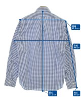 INDIVIDUALIZED SHIRTS（インディビジュアライズドシャツ）カジュアルシャツ 青 サイズ:15 1/2(L位) メンズ/2200721624068