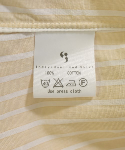 INDIVIDUALIZED SHIRTS（インディビジュアライズドシャツ）カジュアルシャツ ベージュ サイズ:-(M位) メンズ/2200721943121