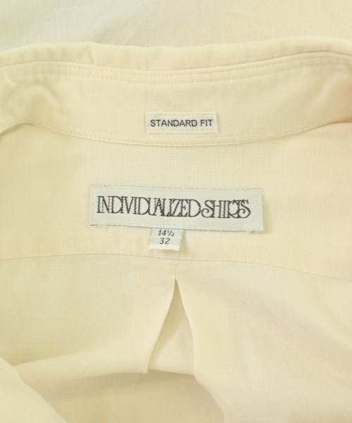 INDIVIDUALIZED SHIRTS（インディビジュアライズドシャツ）カジュアルシャツ ベージュ サイズ:14 1/2(XS位) メンズ/2200719169076