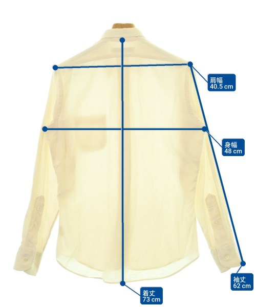 INDIVIDUALIZED SHIRTS（インディビジュアライズドシャツ）カジュアルシャツ ベージュ サイズ:14 1/2(XS位) メンズ/2200719169076