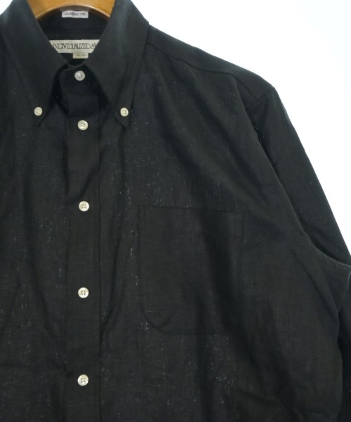 INDIVIDUALIZED SHIRTS（インディビジュアライズドシャツ）カジュアルシャツ 黒 サイズ:16(L位) メンズ/2200726056048