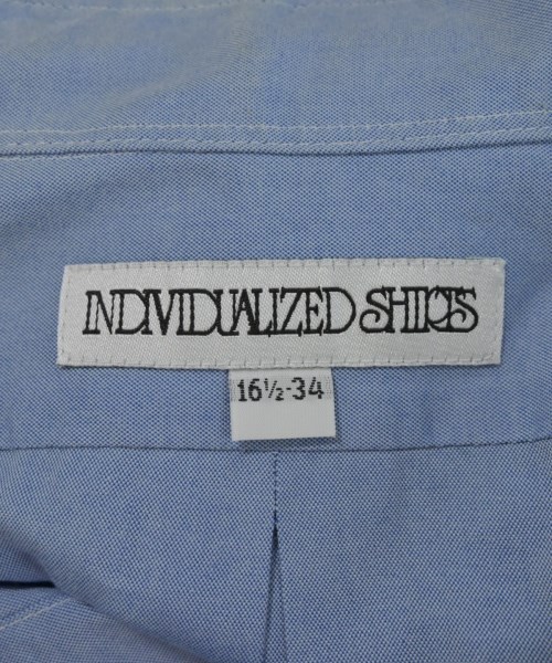 INDIVIDUALIZED SHIRTS（インディビジュアライズドシャツ）カジュアルシャツ 青 サイズ:16 1/2(XL位) メンズ/2200727563071