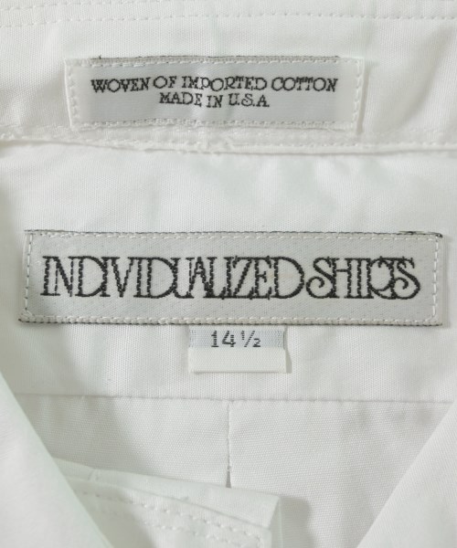 INDIVIDUALIZED SHIRTS（インディビジュアライズドシャツ）カジュアルシャツ 白 サイズ:14 1/2(M位) レディース/2200723822196