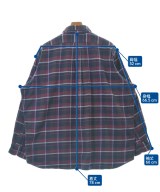 INDIVIDUALIZED SHIRTS（インディビジュアライズドシャツ）カジュアルシャツ 紺 サイズ:XL メンズ/2200684074030