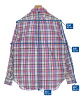 INDIVIDUALIZED SHIRTS（インディビジュアライズドシャツ）カジュアルシャツ ピンク サイズ:15(S位) メンズ/2200683257083