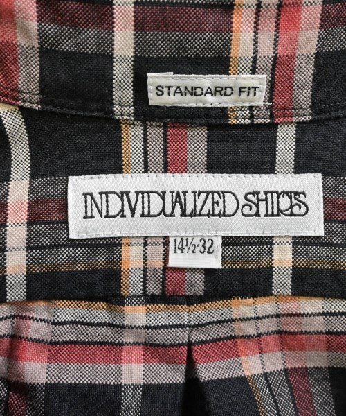 INDIVIDUALIZED SHIRTS（インディビジュアライズドシャツ）カジュアルシャツ 黒 サイズ:14 1/2(M位) メンズ/2200685328040