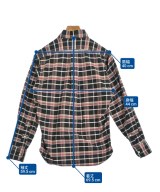 INDIVIDUALIZED SHIRTS（インディビジュアライズドシャツ）カジュアルシャツ 黒 サイズ:14 1/2(M位) メンズ/2200685328040