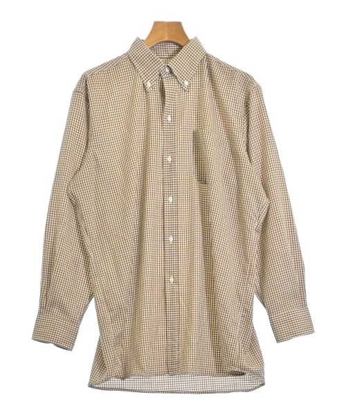 INDIVIDUALIZED SHIRTS(インディビジュアライズドシャツ)カジュアルシャツ 茶 サイズ:16(XL位)/2200685213599
