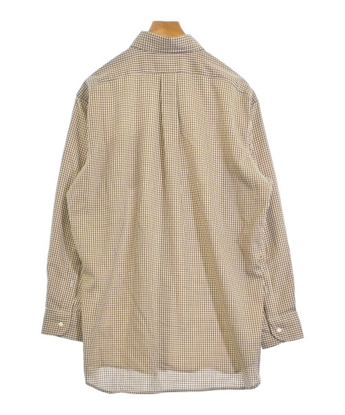 INDIVIDUALIZED SHIRTS（インディビジュアライズドシャツ）カジュアルシャツ 茶 サイズ:16(XL位) メンズ/2200685213599