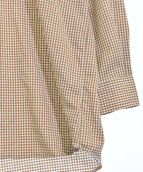 INDIVIDUALIZED SHIRTS（インディビジュアライズドシャツ）カジュアルシャツ 茶 サイズ:16(XL位) メンズ/2200685213599