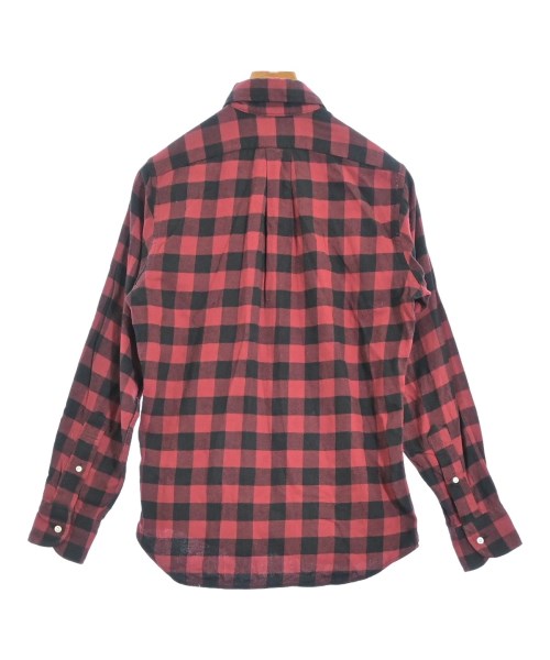 INDIVIDUALIZED SHIRTS（インディビジュアライズドシャツ）カジュアルシャツ 赤 サイズ:32(XXS位) レディース/2200691484044