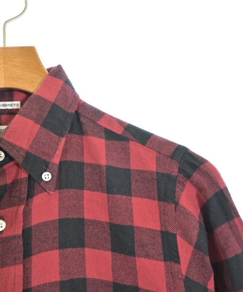 INDIVIDUALIZED SHIRTS（インディビジュアライズドシャツ）カジュアルシャツ 赤 サイズ:32(XXS位) レディース/2200691484044