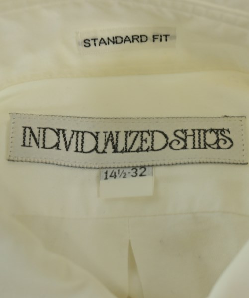 INDIVIDUALIZED SHIRTS（インディビジュアライズドシャツ）カジュアルシャツ 白 サイズ:14 1/2(M位) メンズ/2200692281031