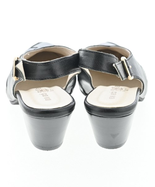 cava cava（サヴァ　サヴァ）サンダル 黒 サイズ:23.5cm レディース/2200633188085