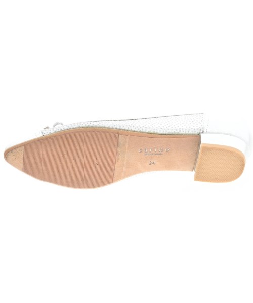 carino（カリーノ）バレエシューズ/オペラシューズ シルバー サイズ:24cm レディース/2200688621100