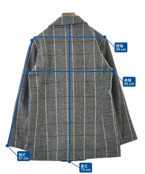 AS KNOW AS PINKY（アズノウアズピンキー）カジュアルジャケット グレー サイズ:F レディース/2200675353113