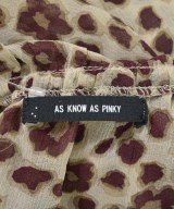 AS KNOW AS PINKY（アズノウアズピンキー）ワンピース ベージュ サイズ:F レディース/2200693004035