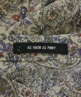 AS KNOW AS PINKY（アズノウアズピンキー）カジュアルシャツ グレー サイズ:F レディース/2200700011186