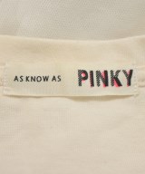 AS KNOW AS PINKY（アズノウアズピンキー）Tシャツ・カットソー 白 サイズ:F レディース/2200718121020