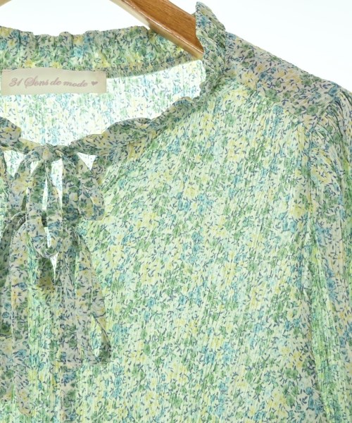 31 Sons de mode（トランテアン　ソン　ドゥ　モード）ワンピース 黄 サイズ:36(S位) レディース/2200636038059