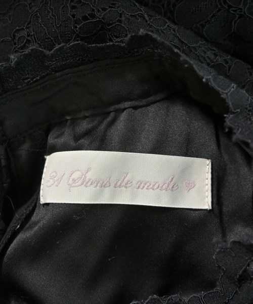 31 Sons de mode（トランテアン　ソン　ドゥ　モード）ブラウス 黒 サイズ:38(M位) レディース/2200636849198