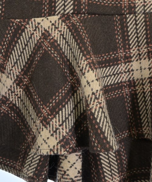 31 Sons de mode（トランテアン　ソン　ドゥ　モード）ひざ丈スカート 茶 サイズ:38(M位) レディース/2200641703027