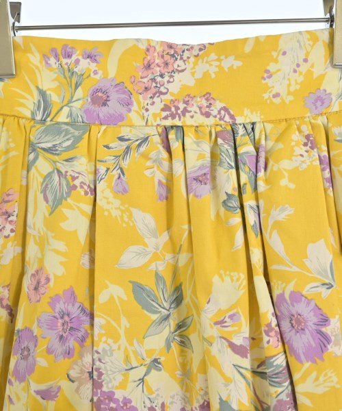 31 Sons de mode（トランテアン　ソン　ドゥ　モード）ロング・マキシ丈スカート 黄 サイズ:38(M位) レディース/2200641703041