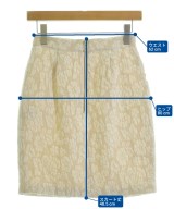 31 Sons de mode（トランテアン　ソン　ドゥ　モード）ひざ丈スカート ベージュ サイズ:36(S位) レディース/2200637538060