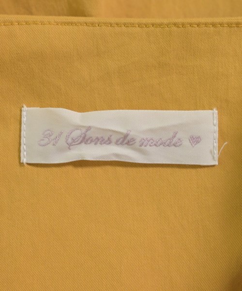 31 Sons de mode（トランテアン　ソン　ドゥ　モード）ロング・マキシ丈スカート 黄 サイズ:36(S位) レディース/2200637538084