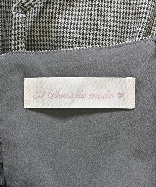 31 Sons de mode（トランテアン　ソン　ドゥ　モード）ワンピース 黒 サイズ:36(S位) レディース/2200644394017