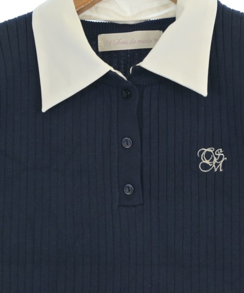 31 Sons de mode（トランテアン　ソン　ドゥ　モード）ニット・セーター 紺 サイズ:36(S位) レディース/2200644394048