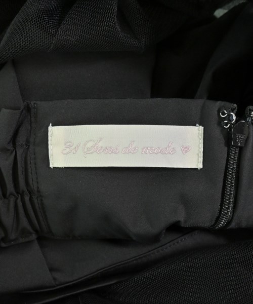 31 Sons de mode（トランテアン　ソン　ドゥ　モード）ロング・マキシ丈スカート 黒 サイズ:38(M位) レディース/2200644423014