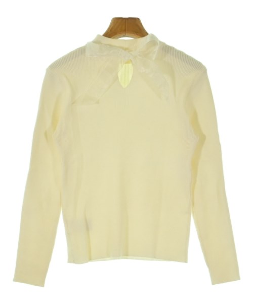 31 Sons de mode（トランテアン　ソン　ドゥ　モード）ニット・セーター 白 サイズ:36(S位) レディース/2200616503041