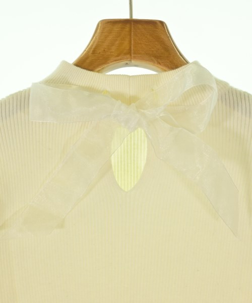 31 Sons de mode（トランテアン　ソン　ドゥ　モード）ニット・セーター 白 サイズ:36(S位) レディース/2200616503041