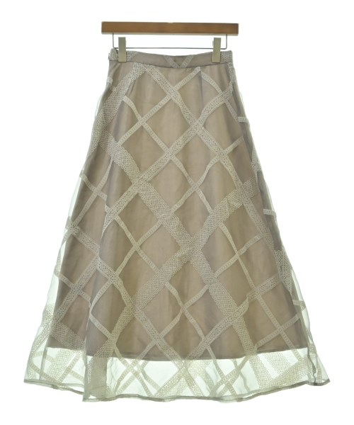 31 Sons de mode（トランテアン　ソン　ドゥ　モード）ロング・マキシ丈スカート グレー サイズ:38(M位) レディース/2200610480041