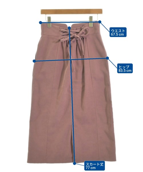 31 Sons de mode（トランテアン　ソン　ドゥ　モード）ロング・マキシ丈スカート ピンク サイズ:38(M位) レディース/2200610480065