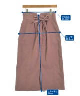 31 Sons de mode（トランテアン　ソン　ドゥ　モード）ロング・マキシ丈スカート ピンク サイズ:38(M位) レディース/2200610480065