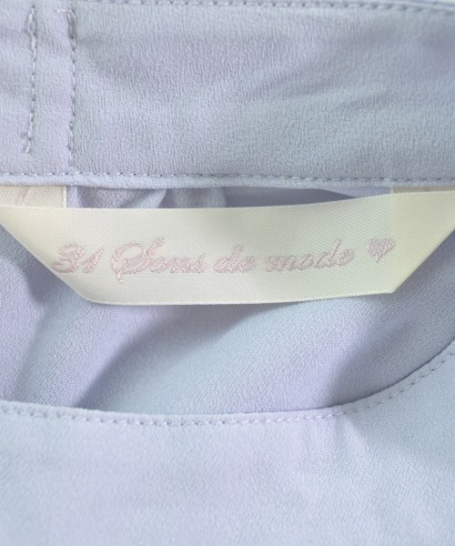 31 Sons de mode（トランテアン　ソン　ドゥ　モード）ブラウス 青 サイズ:36(S位) レディース/2200610480133