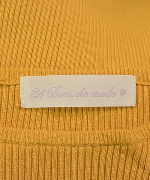 31 Sons de mode（トランテアン　ソン　ドゥ　モード）ニット・セーター オレンジ サイズ:36(S位) レディース/2200610480157