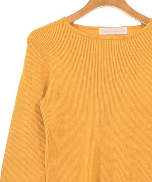 31 Sons de mode（トランテアン　ソン　ドゥ　モード）ニット・セーター オレンジ サイズ:36(S位) レディース/2200610480157