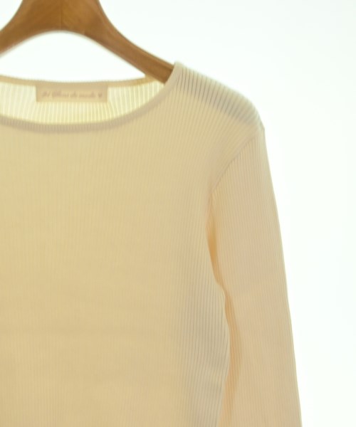 31 Sons de mode（トランテアン　ソン　ドゥ　モード）ニット・セーター 白 サイズ:36(S位) レディース/2200610480164