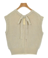 31 Sons de mode（トランテアン　ソン　ドゥ　モード）ベスト/ノースリーブ ベージュ サイズ:36(S位) レディース/2200614756029