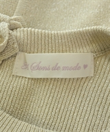 31 Sons de mode（トランテアン　ソン　ドゥ　モード）ベスト/ノースリーブ ベージュ サイズ:36(S位) レディース/2200614756029