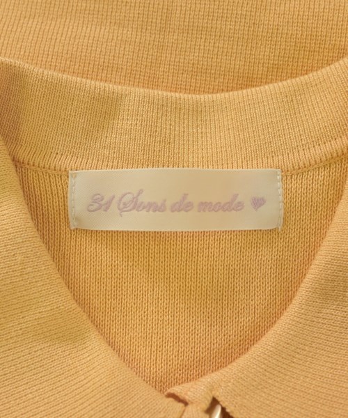 31 Sons de mode（トランテアン　ソン　ドゥ　モード）ニット・セーター オレンジ サイズ:36(S位) レディース/2200619110048