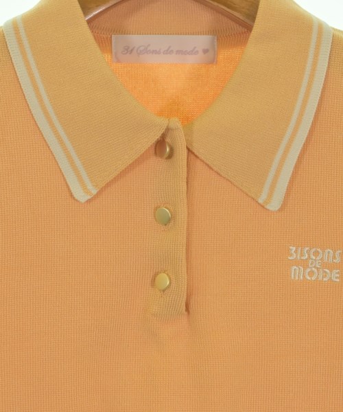 31 Sons de mode（トランテアン　ソン　ドゥ　モード）ニット・セーター オレンジ サイズ:36(S位) レディース/2200619110048