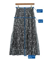 31 Sons de mode（トランテアン　ソン　ドゥ　モード）ロング・マキシ丈スカート グレー サイズ:38(M位) レディース/2200608052038