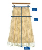 31 Sons de mode（トランテアン　ソン　ドゥ　モード）ロング・マキシ丈スカート ベージュ サイズ:38(M位) レディース/2200609503058