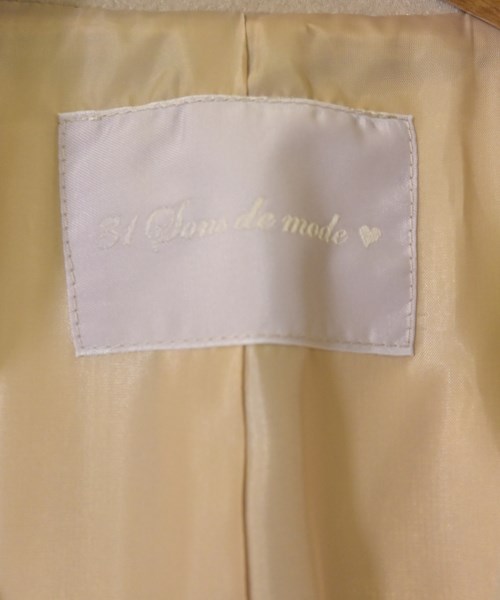 31 Sons de mode（トランテアン　ソン　ドゥ　モード）チェスターコート ピンク サイズ:36(S位) レディース/2200618394012