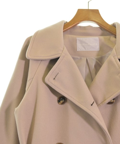 31 Sons de mode（トランテアン　ソン　ドゥ　モード）チェスターコート ピンク サイズ:36(S位) レディース/2200618394036